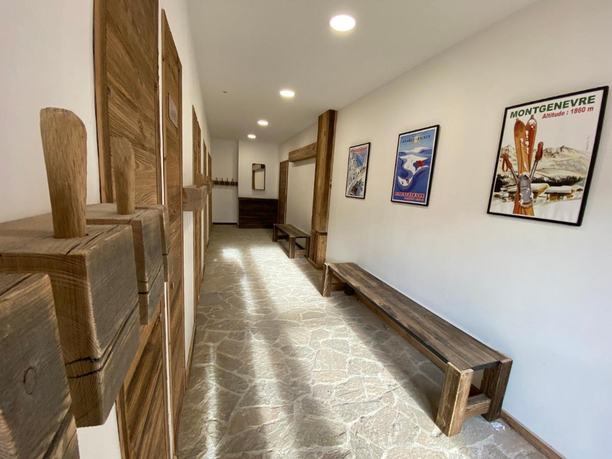 L'Etesy, Pied Des Pistes Et Spa Montgenèvre Exteriör bild